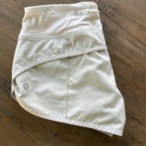 Lululemon speed up shorts size 2